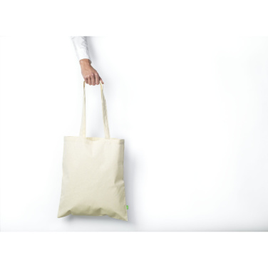 Logo trade promotional giveaways image of: Organic Cotton GOTS Shopper (140 g/m²) bag