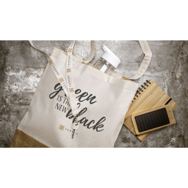 Logo trade promotional merchandise image of: Combi Organic Shopper (160 g/m²) bag