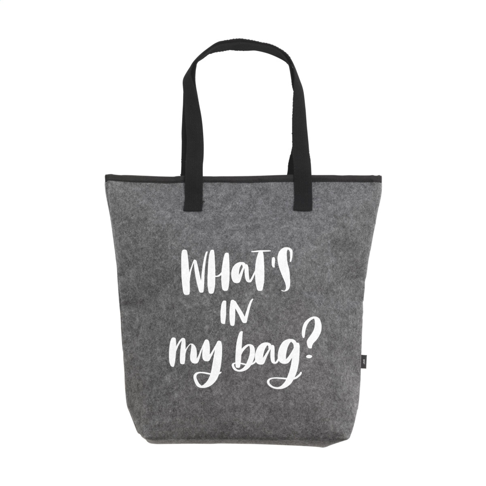 Logo trade promotional merchandise picture of: Feltro GRS RPET Cooler bag