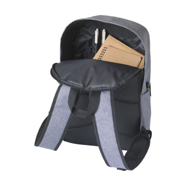 Logo trade business gifts image of: SafeLine laptop backpack