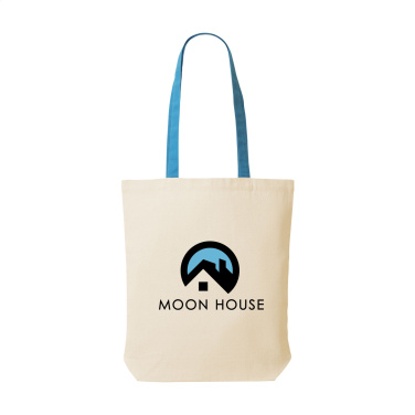 Logotrade promotional merchandise image of: Canvas Shoppy Colour (220 g/m²) bag