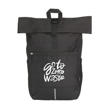 Logo trade promotional merchandise photo of: Nolan Recycle RPET backpack