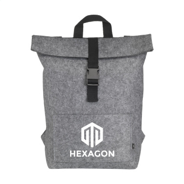 Logo trade promotional products picture of: Nolan GRS RPET Felt backpack