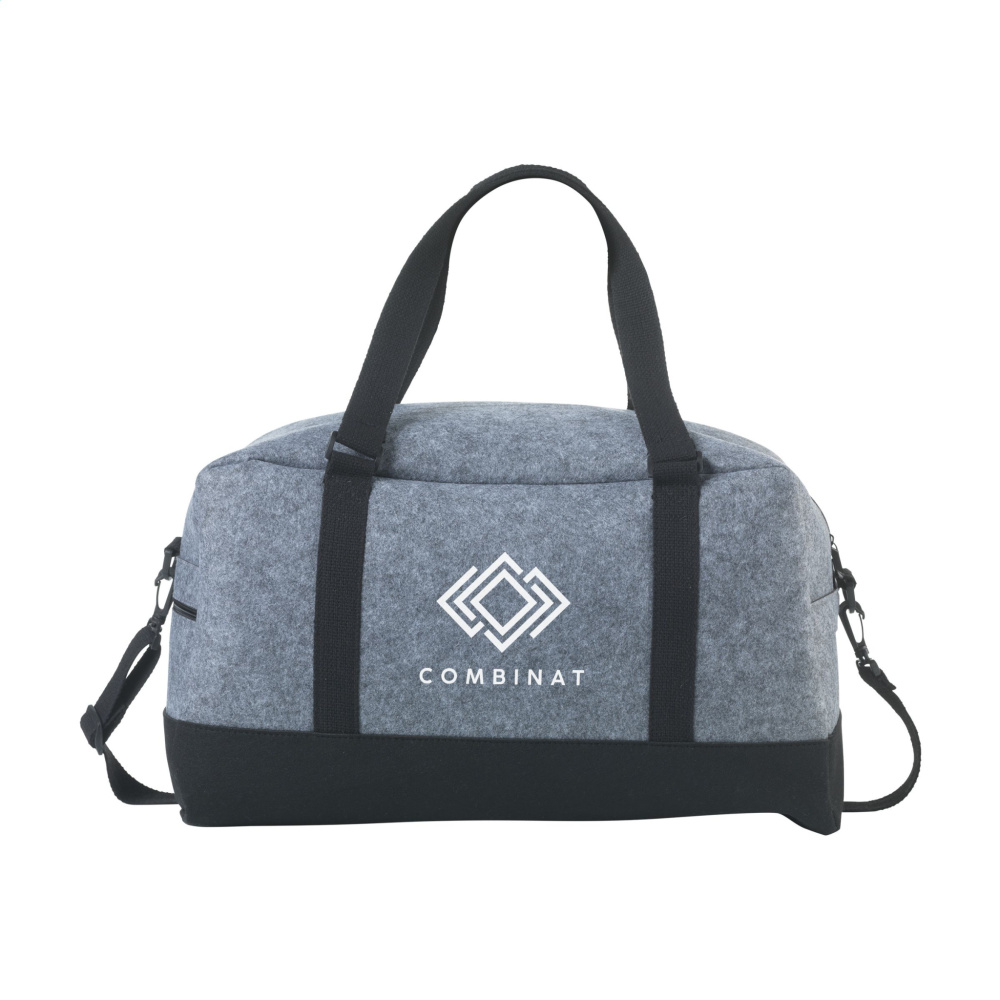 Logotrade promotional product image of: Feltro GRS RPET Weekend Bag travelling bag