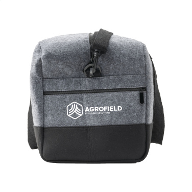 Logo trade promotional gifts image of: Feltro GRS RPET Weekend Bag travelling bag