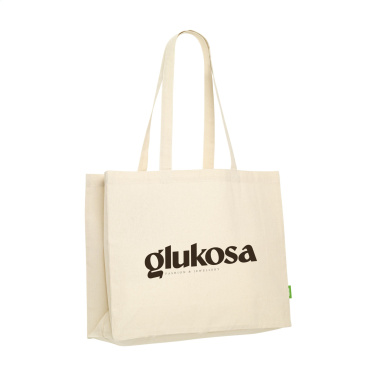 Logo trade advertising products image of: ECO Shopper Organic Cotton (180 g/m²) shopping bag