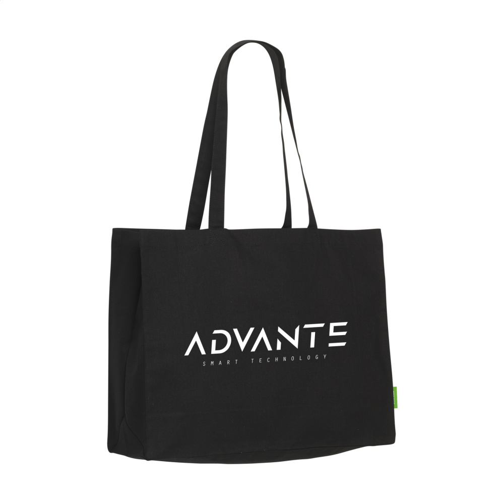 Logo trade promotional gifts image of: ECO Shopper GOTS Organic Cotton (180 g/m²) bag