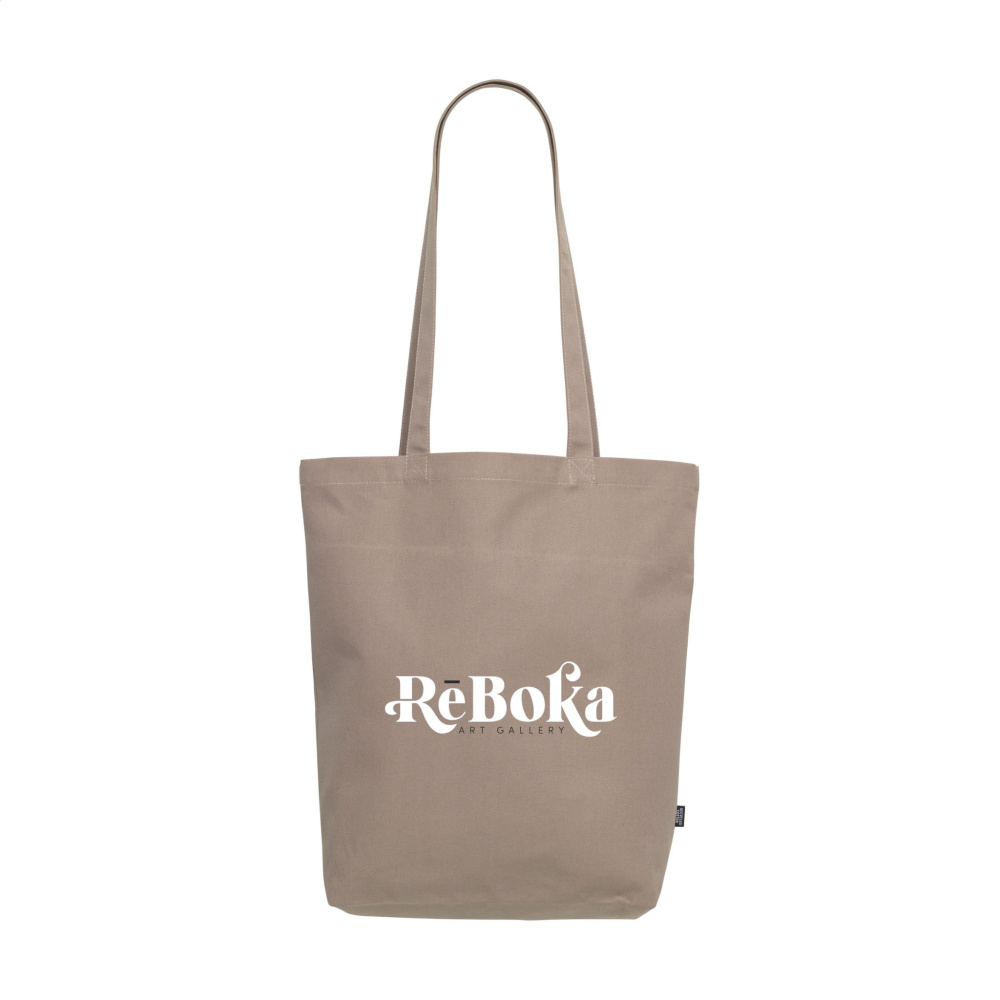 Logo trade advertising products picture of: GRS Recycled Canvas Bag Colour (260 g/m²)