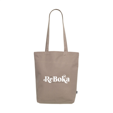 Logo trade promotional merchandise image of: GRS Recycled Canvas Bag Colour (260 g/m²)