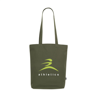 Logo trade promotional item photo of: GRS Recycled Canvas Bag Colour (260 g/m²)