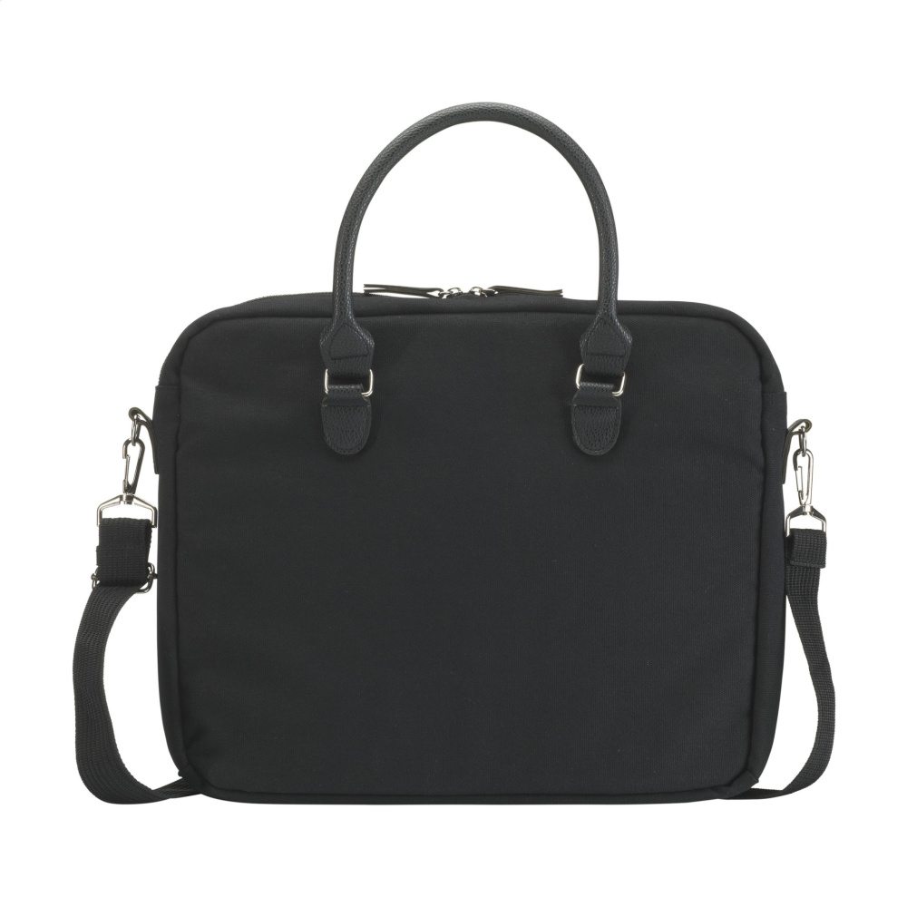 Logotrade promotional gift picture of: Denver Recycled Canvas 15.6-inch laptop bag