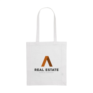 Logotrade advertising product picture of: Colour Square Bag GRS Recycled Cotton (150 g/m²)