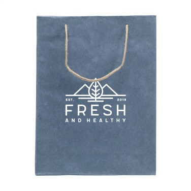 Logotrade promotional items photo of: Leaf It Bag recycled with jeans fibres (180 g/m²) L