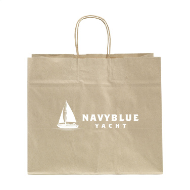 Logotrade business gift image of: Leaf It Bag recycled grass paper (90 g/m²) XL