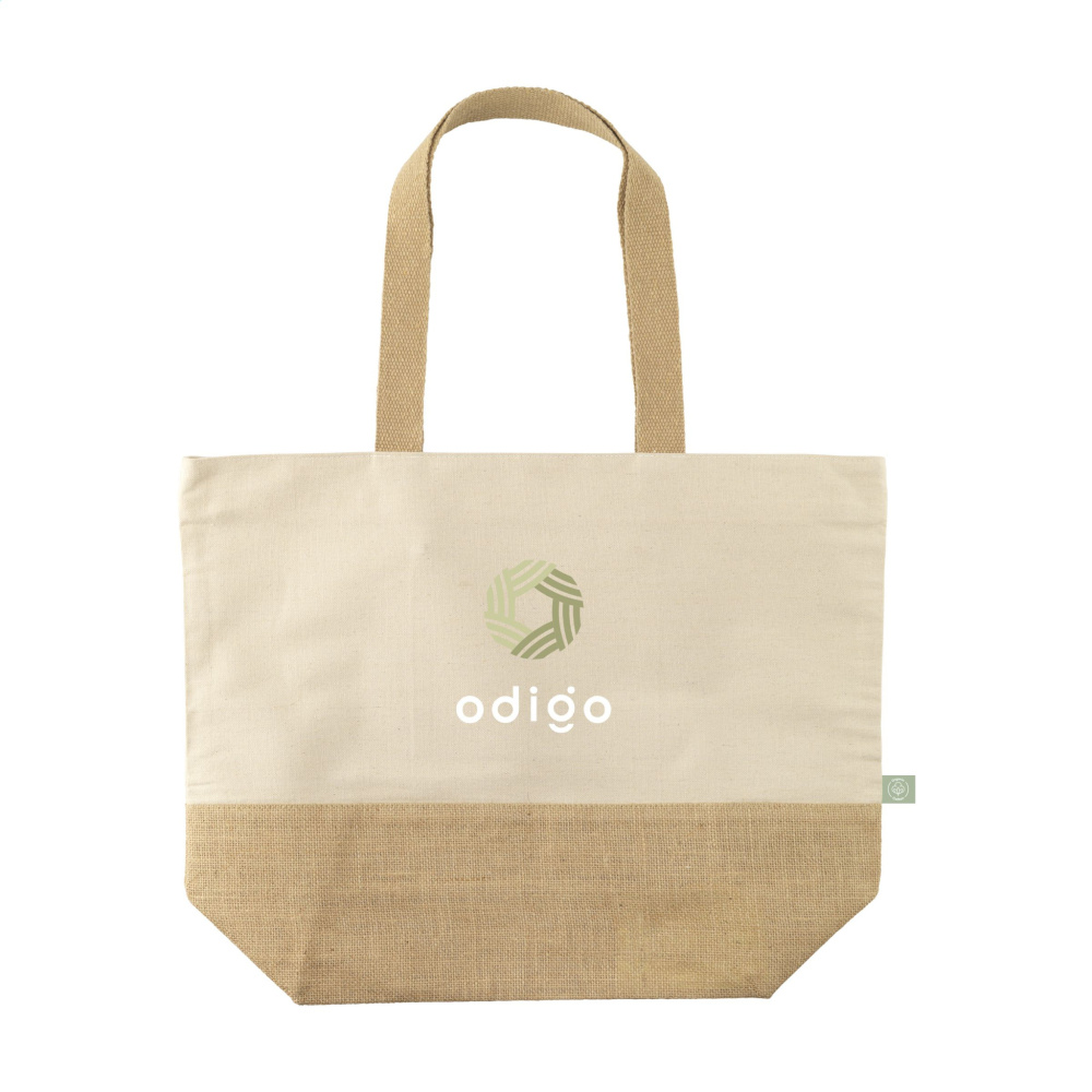 Logo trade business gifts image of: Cancun Beachbag Organic Cotton (320 g/m²)
