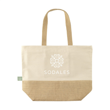 Logo trade advertising products image of: Cancun Beachbag Organic Cotton (320 g/m²)