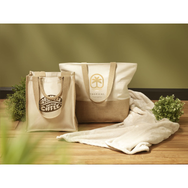 Logotrade promotional item picture of: Cancun Beachbag Organic Cotton (320 g/m²)