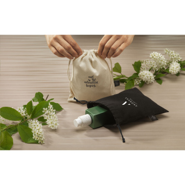 Logotrade advertising product picture of: Gift Pouch GRS Recycled Cotton (150 g/m²) S
