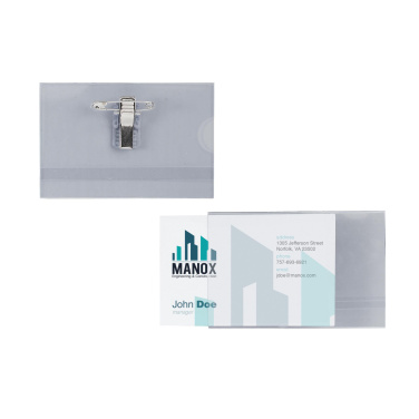 Logo trade promotional gifts image of: Badge 9 x 5,8 cm