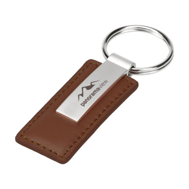 Logotrade advertising product picture of: LeatherKey keyring