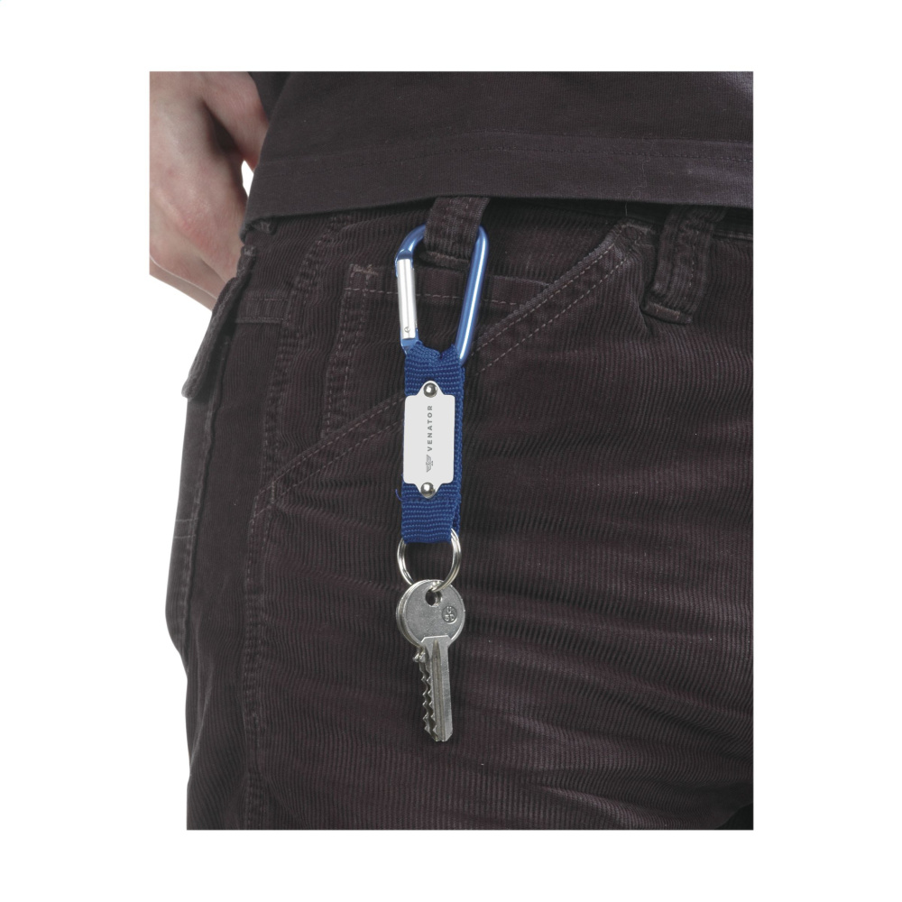 Logo trade corporate gifts picture of: KeyTex carabiner hook