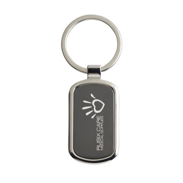 Logo trade promotional items image of: KeyTag Rectangular keyring