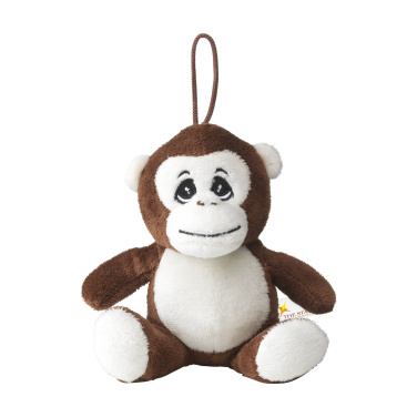 Logo trade promotional giveaways image of: Animal Friend Monkey cuddle toy