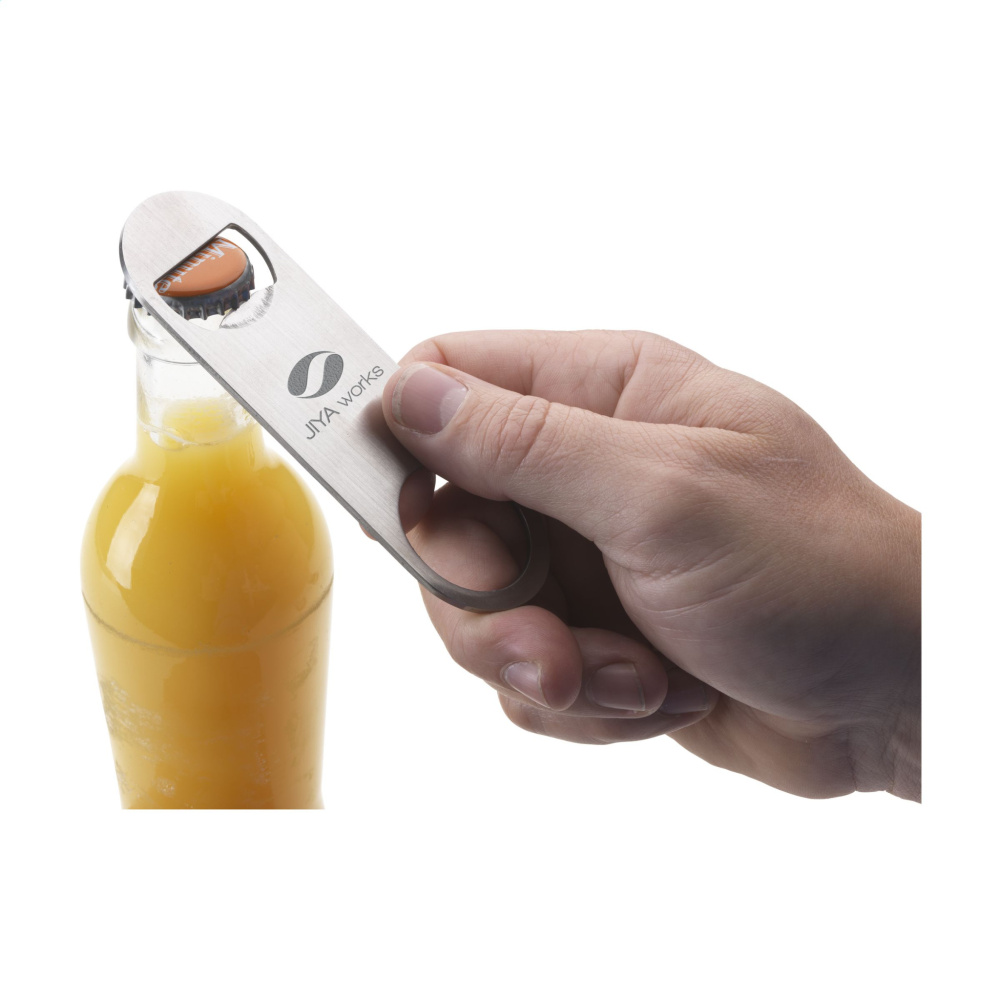 Logo trade advertising product photo of: CrownTop Metal Opener Metal