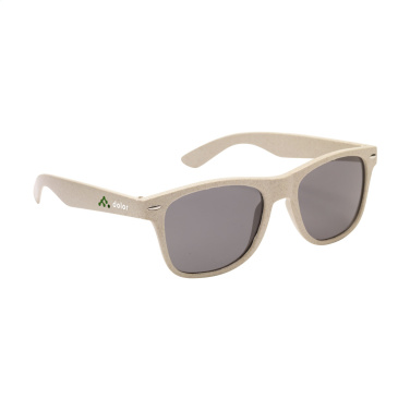 Logo trade promotional giveaway photo of: Malibu Eco Wheatstraw sunglasses