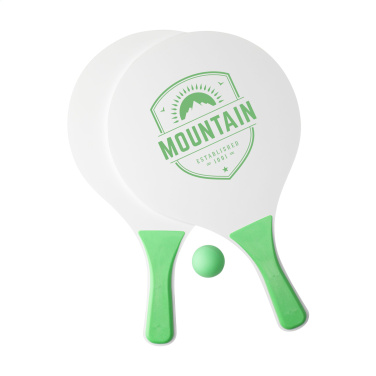 Logo trade business gifts image of: BeachTennis beach game