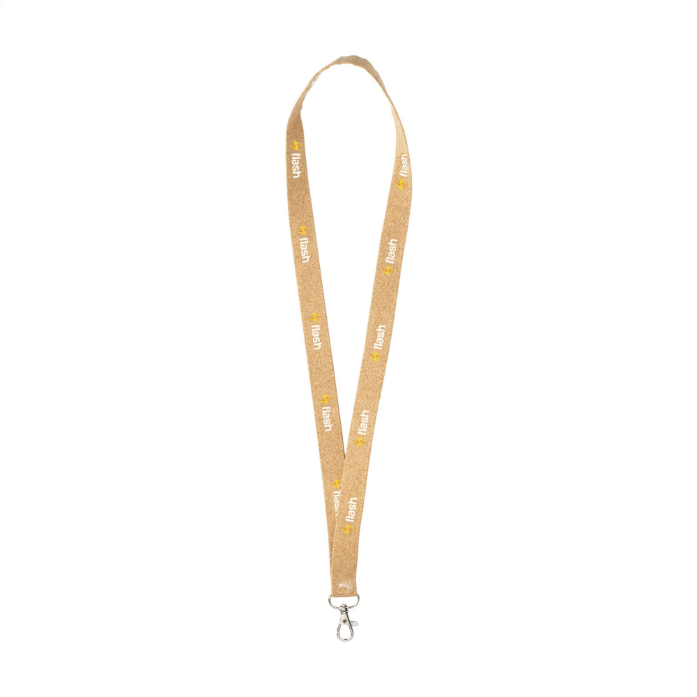 Logotrade advertising product image of: Lanyard Cork 2 cm keycord