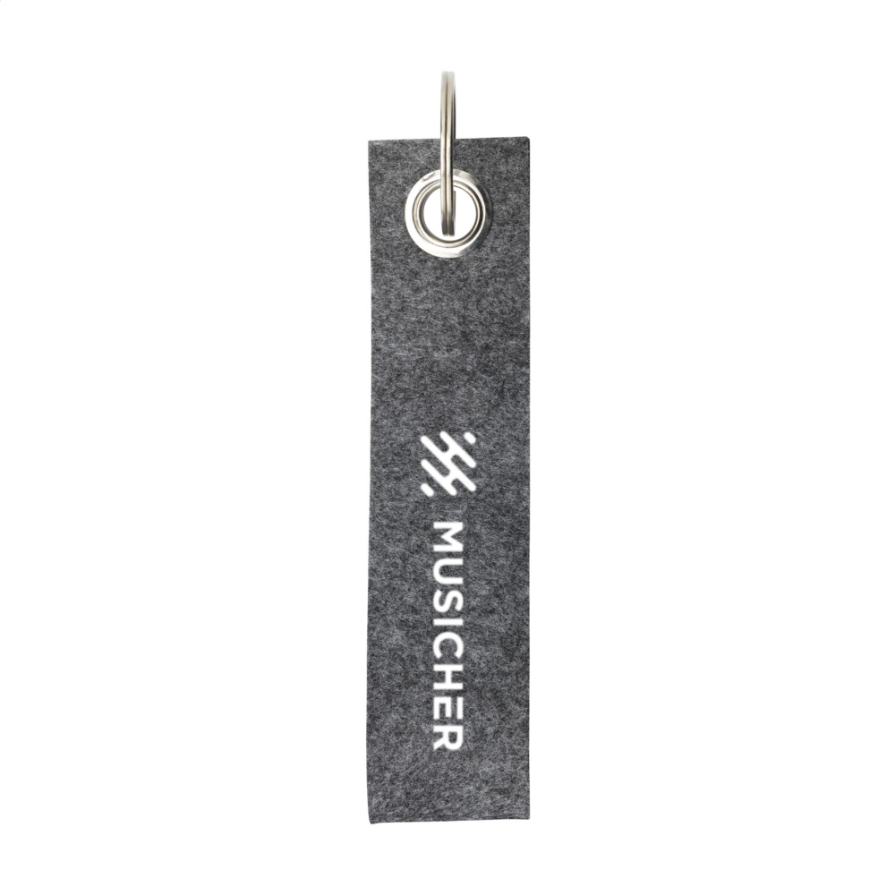 Logotrade promotional product image of: GRS RPET Felt Keyring
