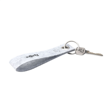 Logo trade promotional gifts picture of: GRS RPET Felt Keyring