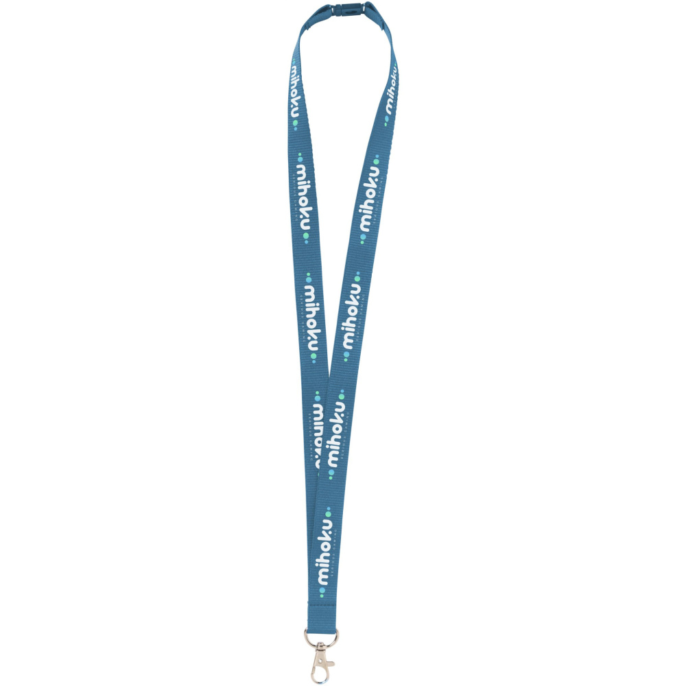 Logotrade promotional item picture of: Lanyard Sublimation Safety keycord 25 mm