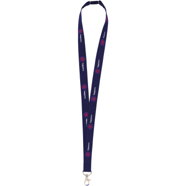 Logo trade business gifts image of: Lanyard Sublimation Safety keycord 25 mm
