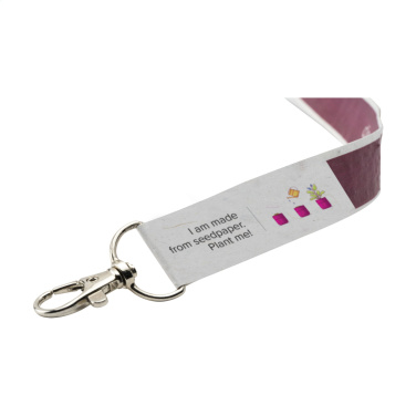 Logotrade advertising product picture of: Seed Paper Lanyard 2 cm
