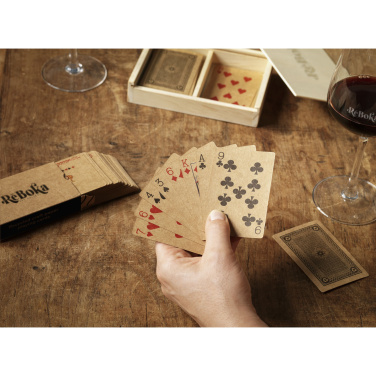 Logotrade promotional giveaways photo of: Recycled Playing Cards Double decks