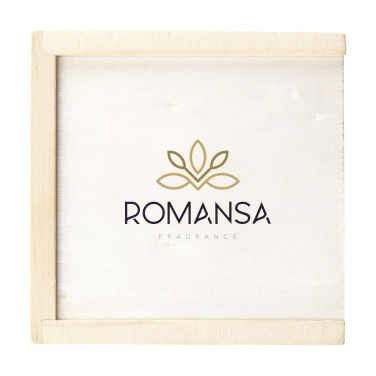 Logo trade promotional merchandise image of: Tic Tac Toe Game Bamboo