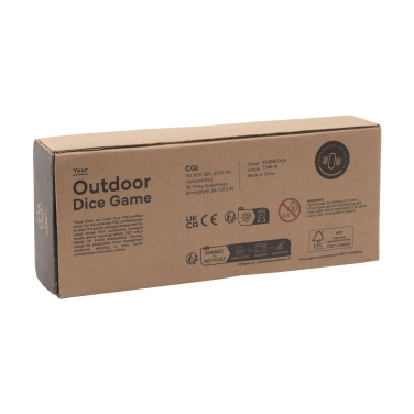 Logo trade business gift photo of: Outdoor Dice Game