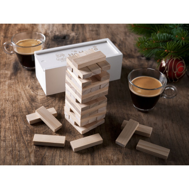 Logotrade promotional giveaway image of: Tower Game Deluxe X-Mas