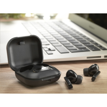 Logotrade business gifts photo of: Aron TWS Wireless Earbuds in Charging Case
