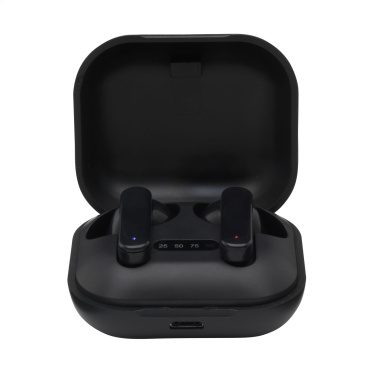 Logo trade advertising products picture of: Aron TWS Wireless Earbuds in Charging Case