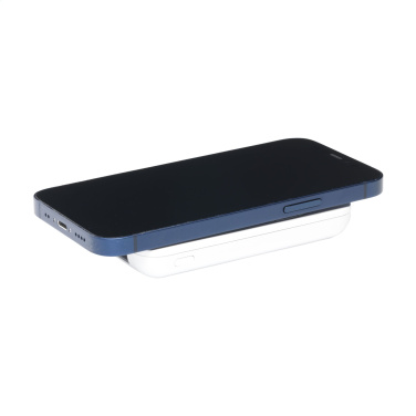 Logotrade promotional gifts photo of: Force Magnetic RCS Recycled Wireless Powerbank 5000