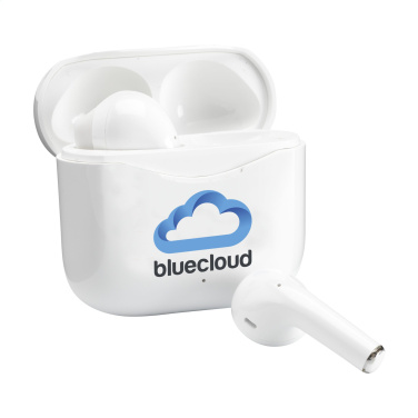 Logo trade corporate gifts picture of: Olaf RCS TWS Wireless Earbuds