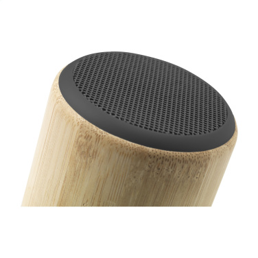Logo trade promotional giveaways image of: Timor Bamboo Wireless Speaker