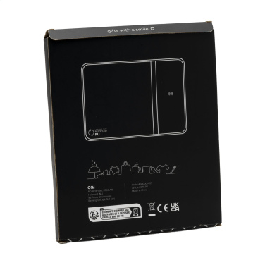 Logotrade corporate gift picture of: RCS Recycled Wireless Charging Mousepad