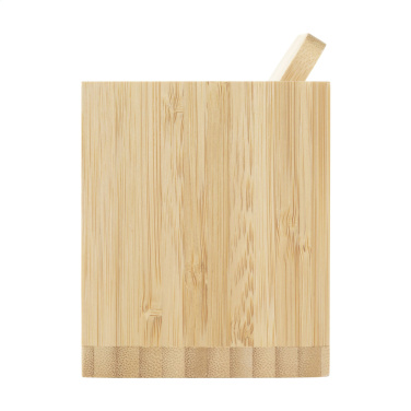 Logotrade corporate gift picture of: Bamboo Boss 15W charger/pen holder