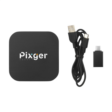 Logo trade advertising products picture of: Bamboo Wireless Charger 15W