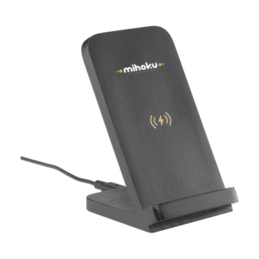Logo trade promotional items image of: Baloo Wireless Charger Stand 15W
