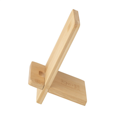 Logotrade promotional gift picture of: Miyo Bamboo Phone Stand